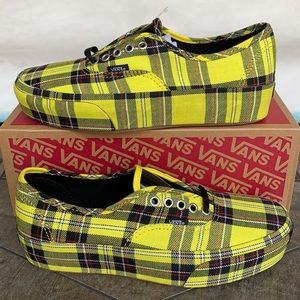 patent plaid authentic platform 2.0